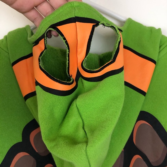 Nickelodeon Ninja Turtles Zip Up Jacket with Hood - Picture 3 of 4